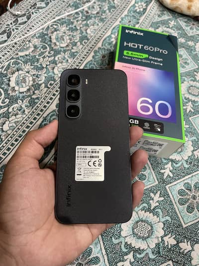Infinix hot 60 pro 8/128 With complete box