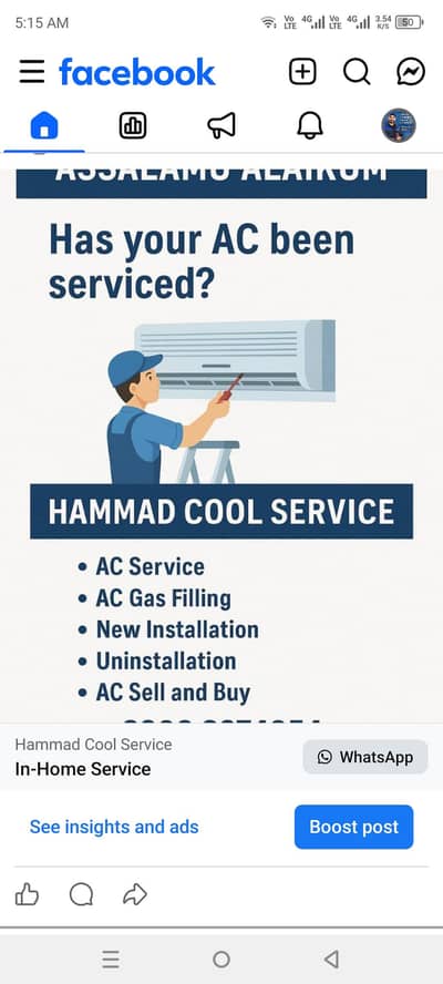 Required AC Technician