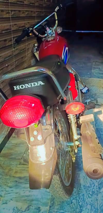 honda cg 125 2022 model  like brand new