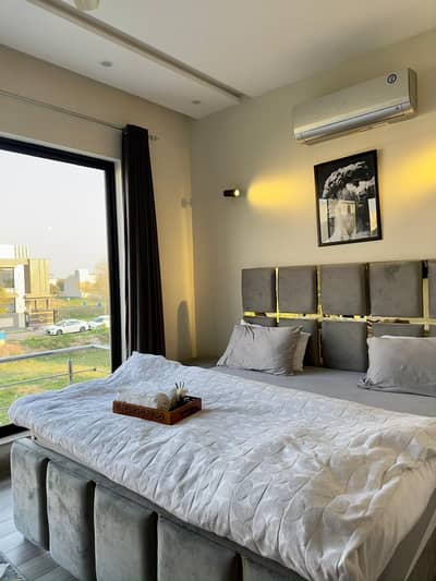 Wooden Bed / Velvelt Bed / King-size bed with side tables