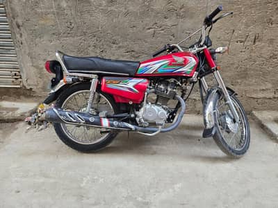 Honda CG125 2023 Model Good Condition Total Genuine Urgent Sale