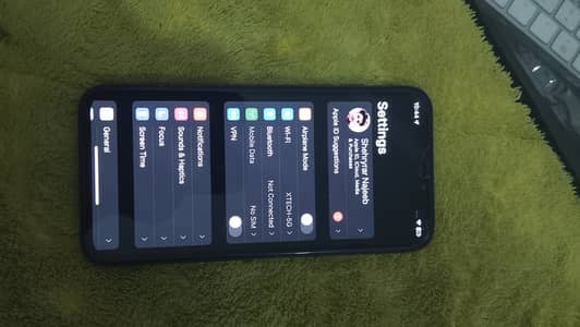 I phone x . . urgent sal. . price 30+-27 hazar. non pta. . bettery 83%.