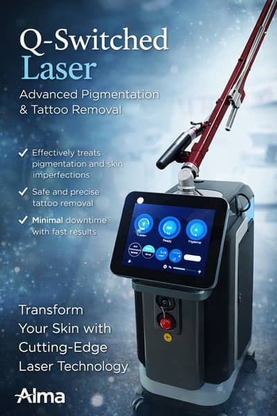 Vertical Pico Laser with Korean Articulated Arm | Tattoo Removal