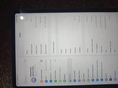 ipad pro 2018 256gb hai sim wala ipad hai 4 months sim work