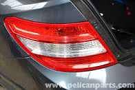 Mercedes w204 right back light