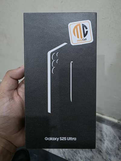 Samsung S25 Ultra, 12+512 GB, Titanium White, PTA - NEW