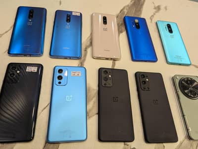 One Plus 8 pro, One Plus 9, One Plus 9 Pro, One Plus open