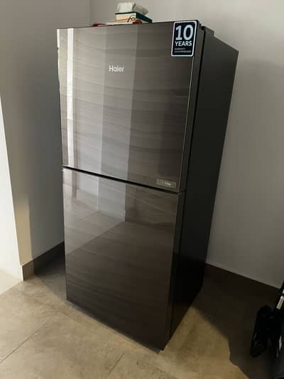 Haier E-Star Series glass door refrigerator, v. good condition