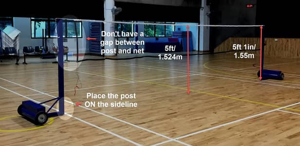 Badminton Poles