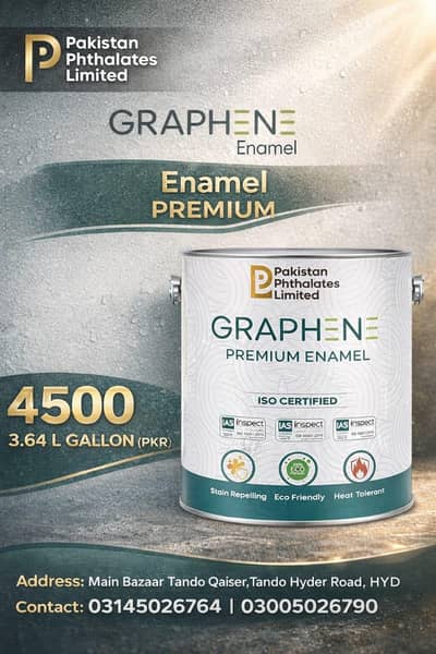 Graphene Paints Premium Quality Enamel, Interior and Exterior Paint