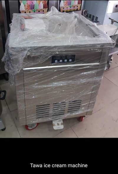 Pan Tawa Ice Cream Rolling Machine Used Slush Machine Pizza Deck Oven