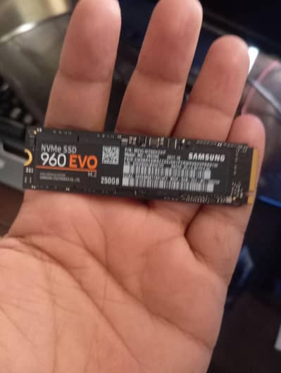 Samsung 960 evo M. 2 nvme ssd 250gb gen3