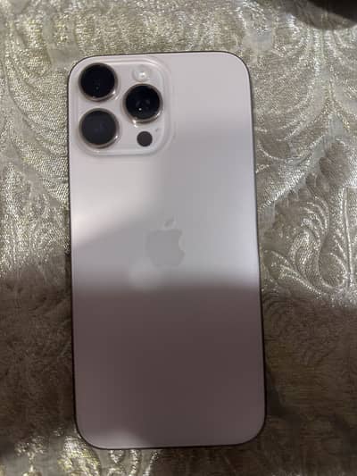 Iphone 16 pro max desert titanium colour PTA APPROVED