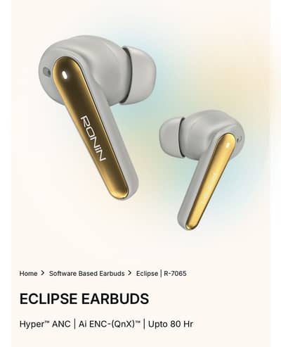 Ronin Eclipse (R-7065) Software based Earbuds