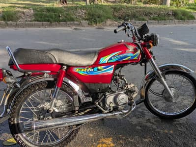 Honda CD 70 2024– Excellent Condition | Well Maintained