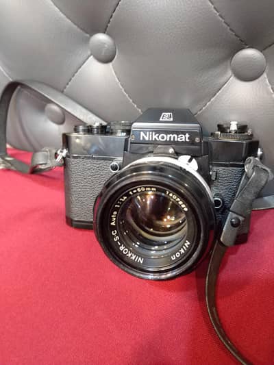 NIKON NIKOMAT EL WITH 50MM 1.4 LENS ALMOST EXCELLENT CONDITION (QUETTA