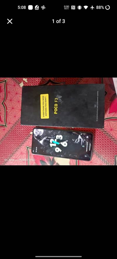 Poco F3 8/128 double sim box