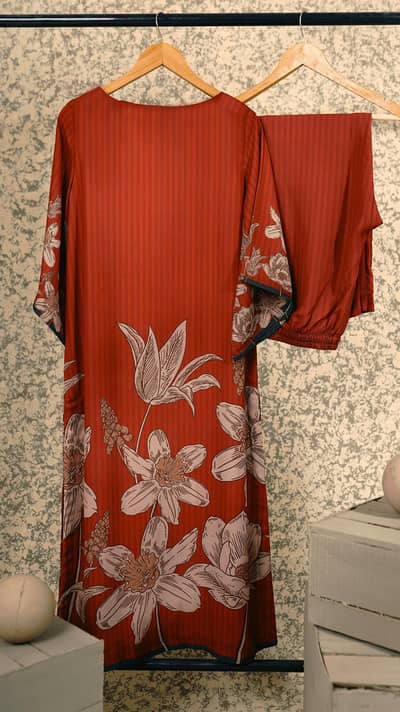 Stitched 2 piece and kurti available