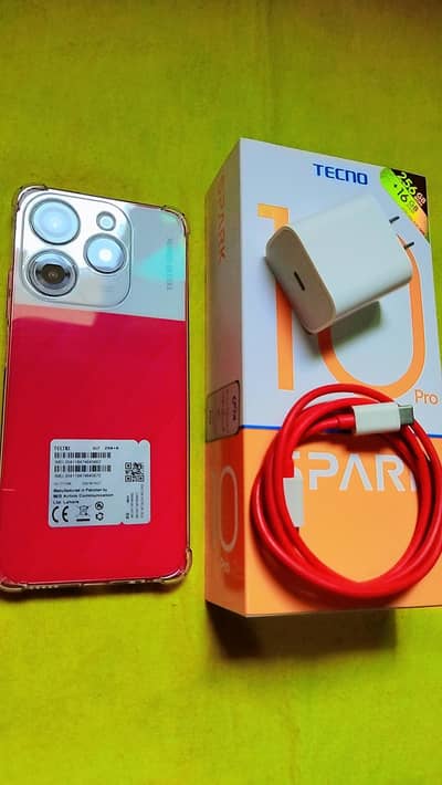 Tecno 10 Pro 8/256gb Read Add