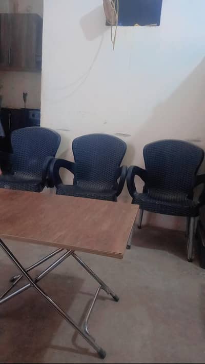 chair and table 4 sale