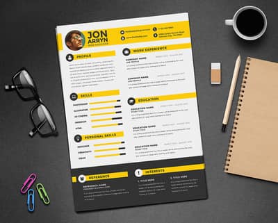 Professional CV Design – 500 PKR