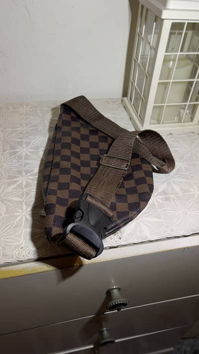 Louis Vuitton Damier Ebene Melville Bum Bag