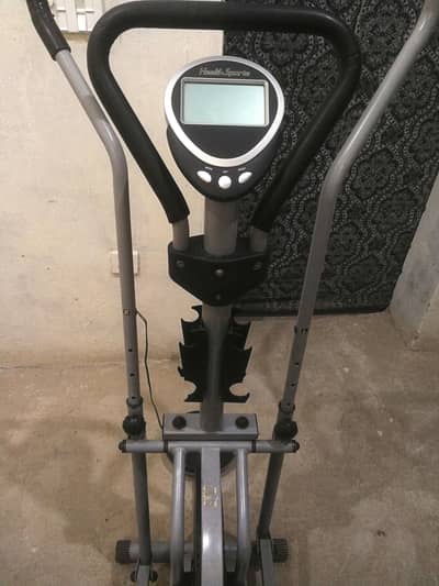 Elliptical Exercise Cycle Machine with Tummy Trimmer