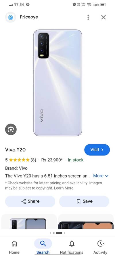 vivo y20 all ok mobile 4 64