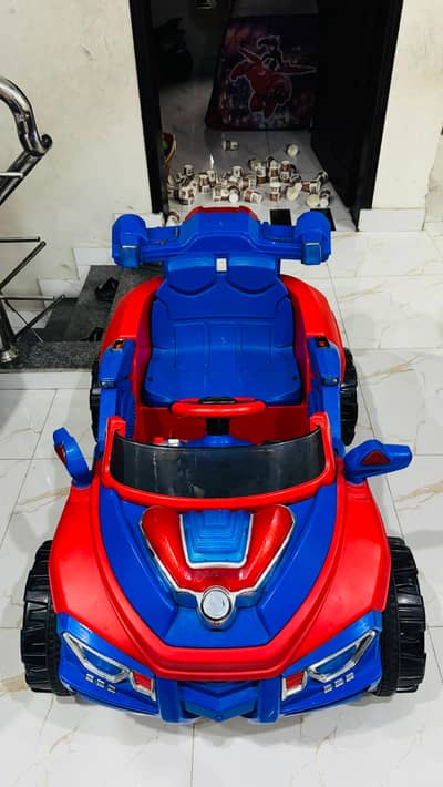 kid Jeep car 2 seater slightly used