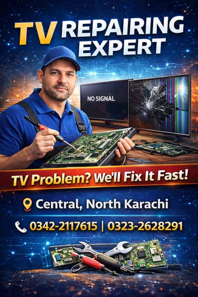 LED TV Repair Karachi | Bring Your LED Back to Life - Repair it & Save