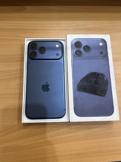 IPHONE 17 PRO MAX 256 GB NON PTA COMPLETE SIM TIME AVAILABLE
