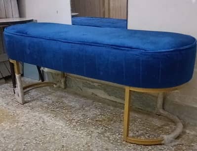 2 seater sofa puffy and 1.5 seater storage puffy