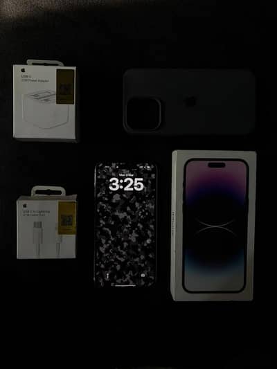 Apple iPhone 14 Pro Max PTA Approved 128 GB with Accessories