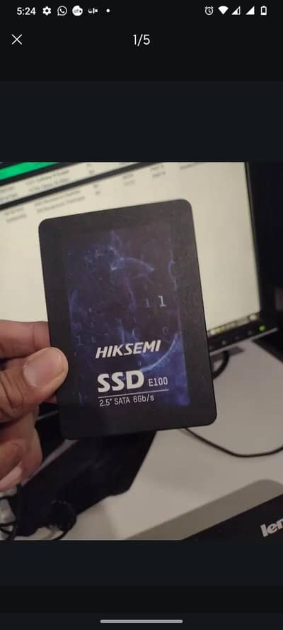 SSD 128 gb 100 health