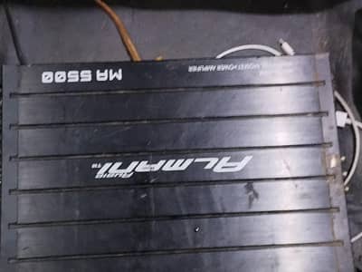 Sound system  base and amplifier for sale