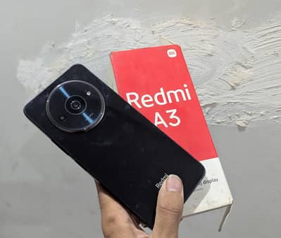 Redmi A3 4/128gb 5000mh battery with box condition vip
