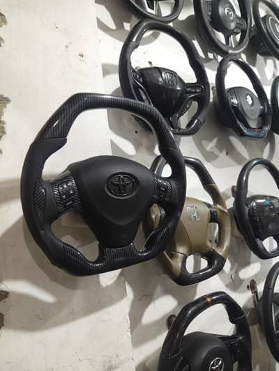 Toyota Corbin fiber steering