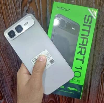 infinix smart 10 plus 6/128GB PTA approved