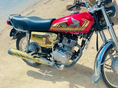 Honda 125 self start 2025 golden