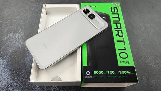 infinix smart 10 plus 6/128GB PTA approved