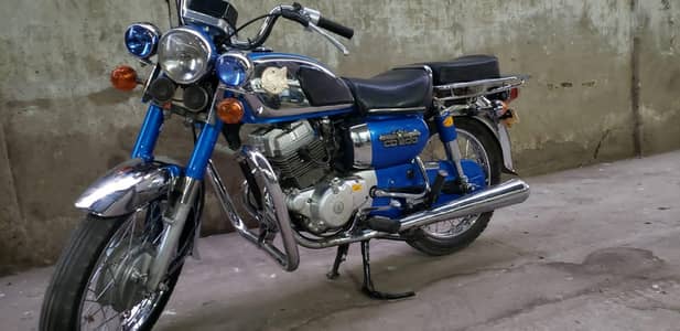 ہونڈا سی ڈی 200 روڈ ماسٹر 1983 ماڈل فور ارجنٹ سیل