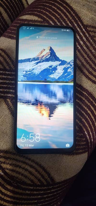 Huawei y9s 6gb 128gb good battery time good camera result pop up