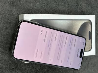 iphone 15pro max 512gb pta approved