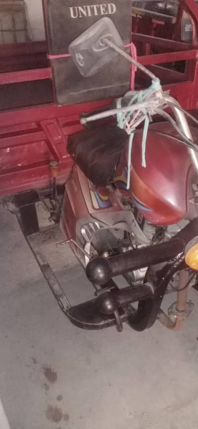 United 150. cc loader rickshaw all complete file Karachi.