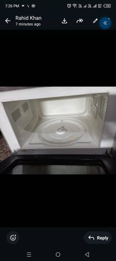 Dawlance microwave oven for urgent sale