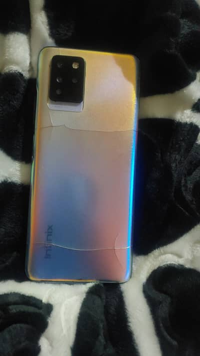 infinix note 10 pro with box dual sim official approved