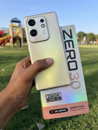 Infinix zero30 8+256gb with box charger