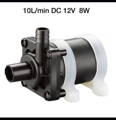 Mini water solar pump or AC air cooler pump DC 12V, 8watt, shafi