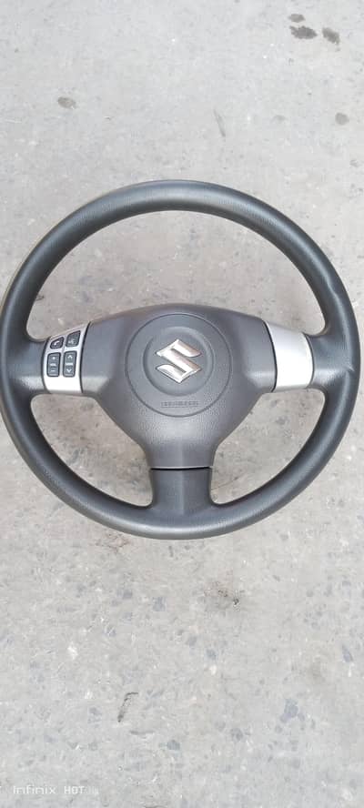 Suzuki Japani swift ki multimedia steering wheel available