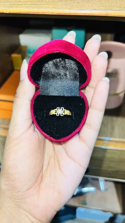 22k gold ring for ladies